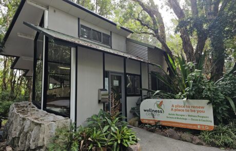 Wellness Centre sign